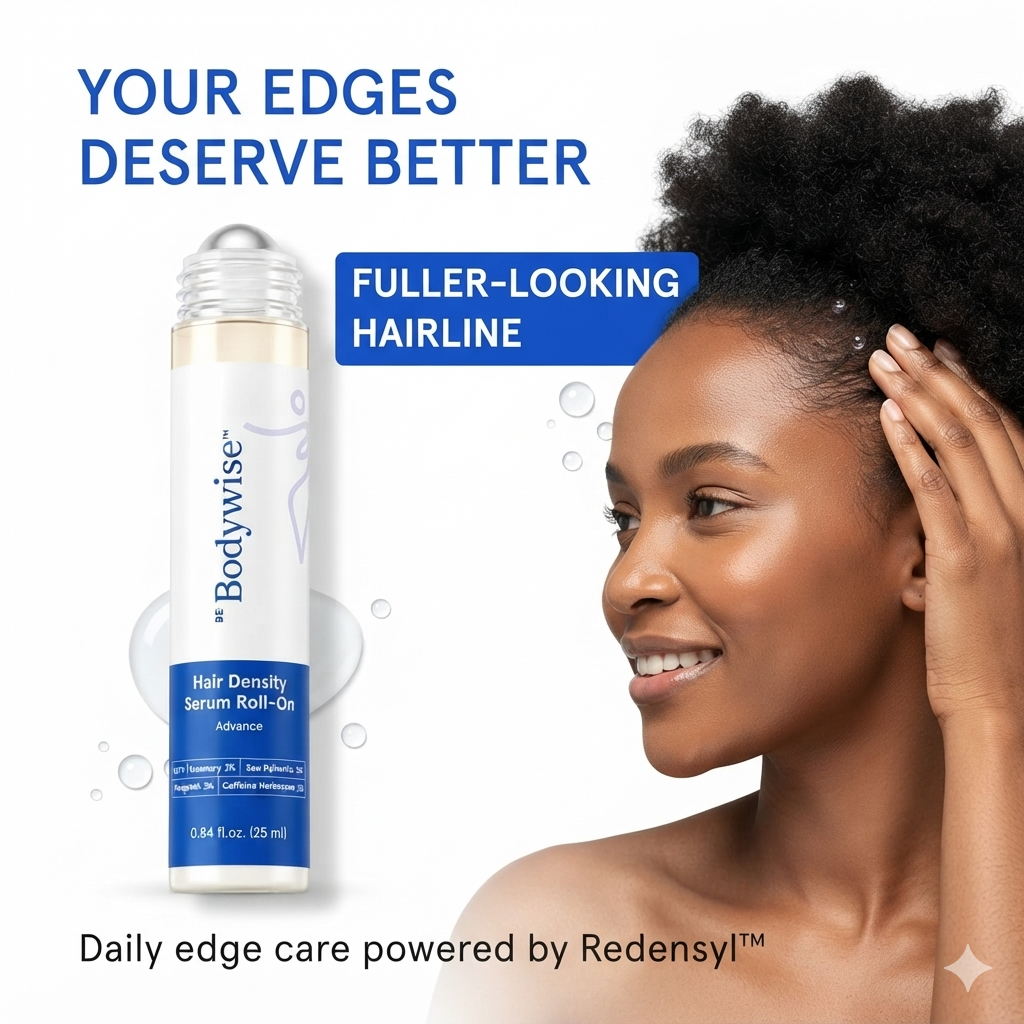 Daily Ritual for Healthier-Looking Hairlines.
